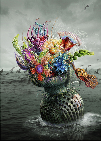 Floating Vase by C.T. Chew Floating Vase by C.T. Chew